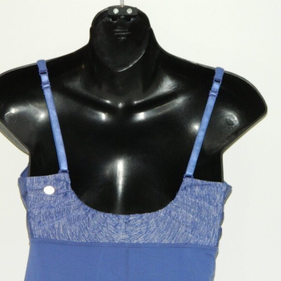 3 for/ $25 Lululemon Purple Long Workout Halter Tank Top Size 10 - Picture 10 of 16